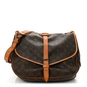 LOUIS VUITTON Monogram Saumur 35
