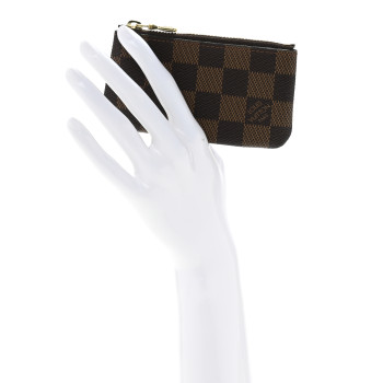 LOUIS VUITTON Damier Ebene Key Pouch