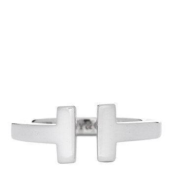 TIFFANY Sterling Silver T Square Ring 49 5