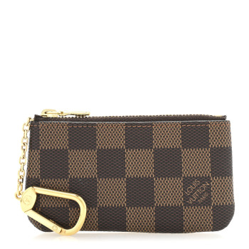 LOUIS VUITTON Damier Ebene Key Pouch