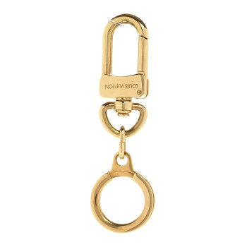 LOUIS VUITTON Pochette Extender Key Ring Gold
