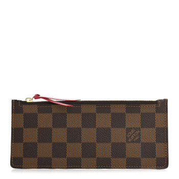 LOUIS VUITTON Damier Ebene Josephine Wallet Zippered Insert