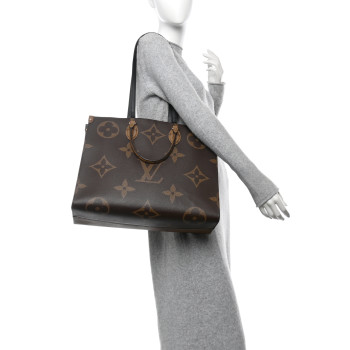 LOUIS VUITTON Reverse Monogram Giant Onthego GM