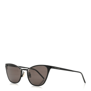SAINT LAURENT SL409 Cat Eye Sunglasses Black