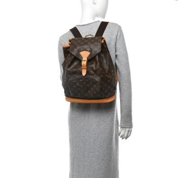 LOUIS VUITTON Monogram Montsouris GM Backpack