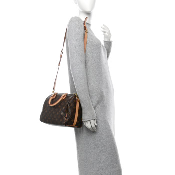 LOUIS VUITTON Monogram Speedy Bandouliere 25