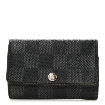 LOUIS VUITTON Damier Graphite Multicles 6 Key Holder
