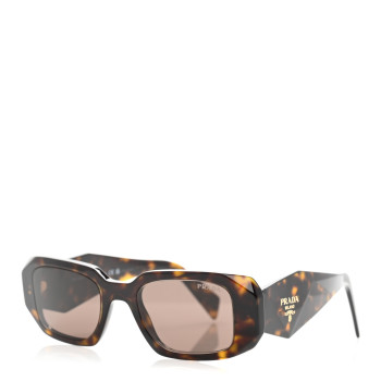 PRADA Acetate Symbole Sunglasses SPR 17W Honey Tortoise
