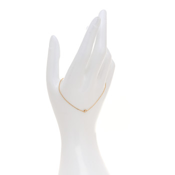 CARTIER 18K Yellow Gold Diamond XS D'Amour Bracelet