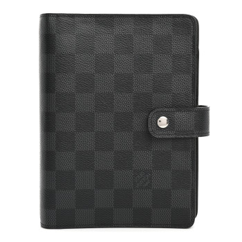 LOUIS VUITTON Damier Graphite Medium Ring Agenda Cover