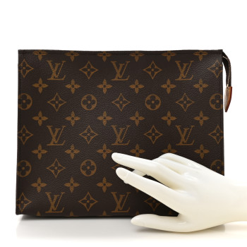 LOUIS VUITTON Monogram Toiletry Pouch 26
