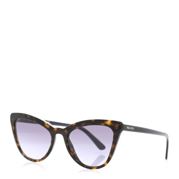 PRADA Acetate Cat Eye Sunglasses SPR 01V Tortoise