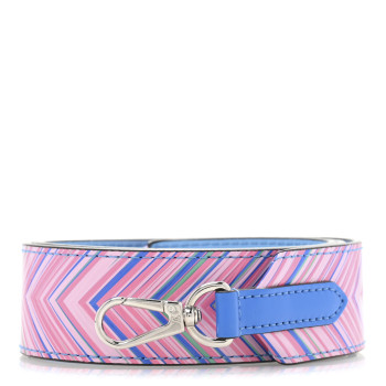 LOUIS VUITTON Epi Tropical Bandouliere Shoulder Strap Blue Rose