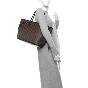 LOUIS VUITTON Damier Ebene Neverfull MM