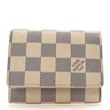 LOUIS VUITTON Damier Azur Business Card Holder LOUIS VUITTON Damier Azur Business Card Holder