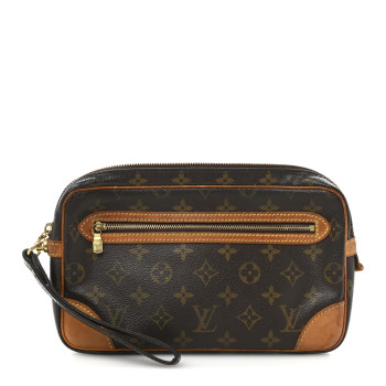 LOUIS VUITTON Monogram Pochette Marly Dragonne 26