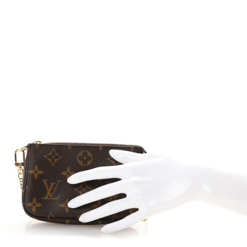 LOUIS VUITTON Monogram Mini Pochette Accessories