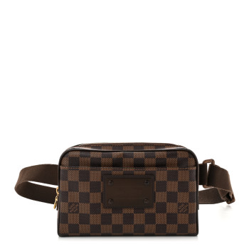 LOUIS VUITTON Damier Ebene Brooklyn Bum Bag