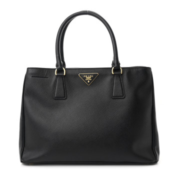 PRADA Saffiano Lux Medium Tote Tote Black