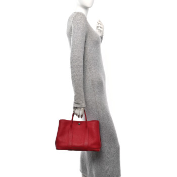 HERMES Negonda Garden Party TPM 30 Rouge Piment
