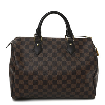 LOUIS VUITTON Damier Ebene Speedy 30