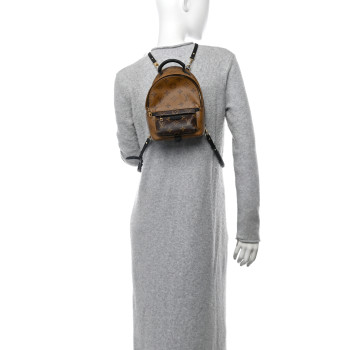 LOUIS VUITTON Reverse Monogram Palm Springs Backpack Mini
