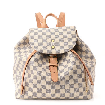 LOUIS VUITTON Damier Azur Sperone Backpack