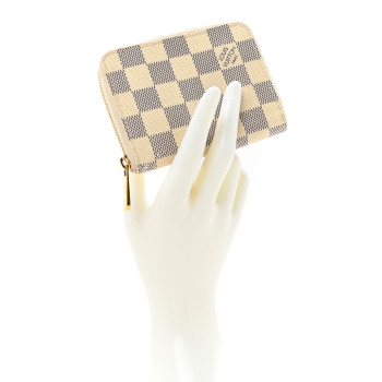 LOUIS VUITTON Damier Azur Zippy Coin Purse