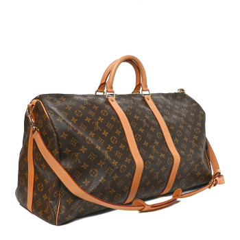 LOUIS VUITTON Monogram Keepall Bandouliere 50