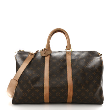 LOUIS VUITTON Monogram Keepall Bandouliere 45