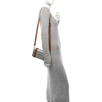 RIMOWA Aluminum Personal Cross-Body Bag Silver