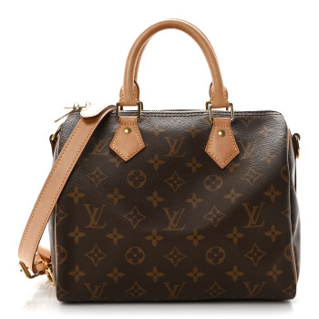 LOUIS VUITTON Monogram Speedy Bandouliere 25
