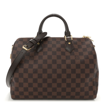 LOUIS VUITTON Damier Ebene Speedy Bandouliere 30