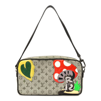 LOUIS VUITTON Mini Monogram Conte de Fees Mushroom Pochette Kaki