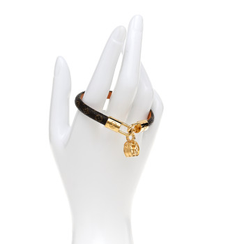LOUIS VUITTON Monogram Tribute Bracelet 17
