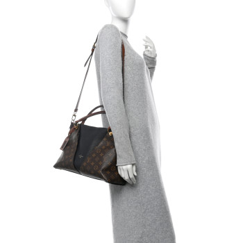 LOUIS VUITTON Monogram V Tote MM Black
