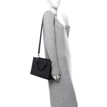 LOUIS VUITTON Empreinte Monogram Giant Onthego PM Black