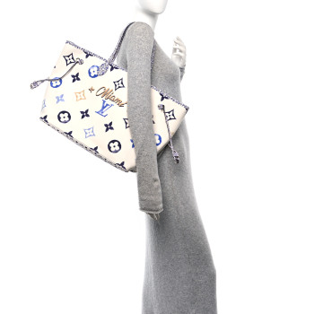 LOUIS VUITTON Monogram Canvas By The Pool Miami 2.0 Neverfull GM Blue