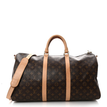 LOUIS VUITTON Monogram Keepall Bandouliere 50