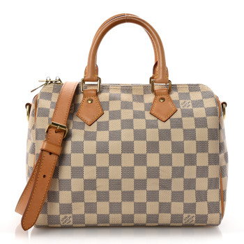 LOUIS VUITTON Damier Azur Speedy Bandouliere 25