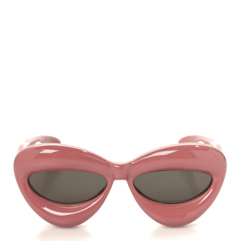 LOEWE Acetate Inflated Cat-Eye Sunglasses Pink