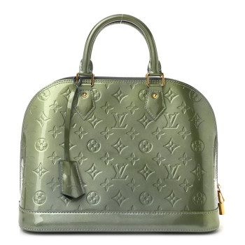 LOUIS VUITTON Vernis Alma PM Givre