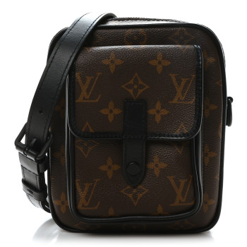LOUIS VUITTON Monogram Macassar Christopher Wearable Wallet