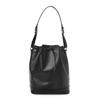 LOUIS VUITTON Epi Noe Black