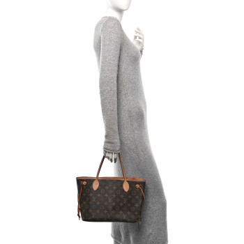 LOUIS VUITTON Monogram Neo Neverfull PM Pivoine