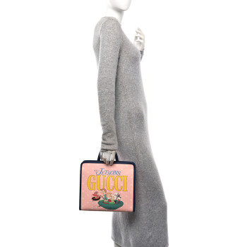GUCCI Coated Canvas The Jetsons Childrens Tote Pink Multicolor