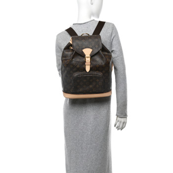 LOUIS VUITTON Monogram Montsouris GM Backpack