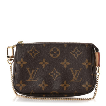 LOUIS VUITTON Monogram Mini Pochette Accessories