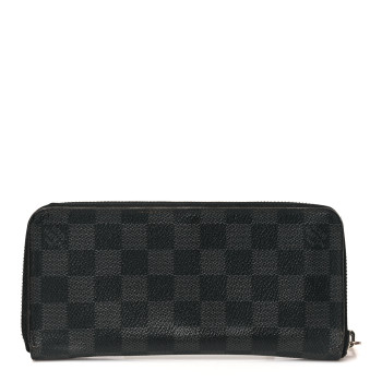 LOUIS VUITTON Damier Graphite Zippy Wallet Vertical