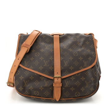 LOUIS VUITTON Monogram Saumur 35